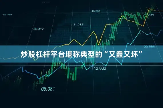 炒股杠杆平台堪称典型的“又蠢又坏”
